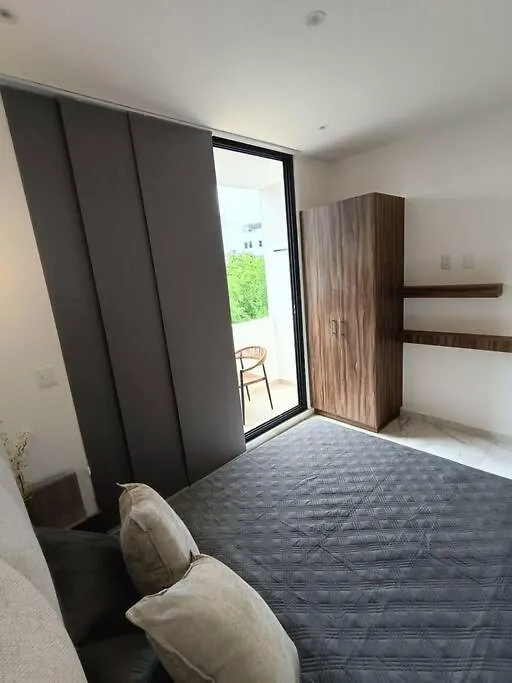 Daire Depto Moderno 1Br Gimnasio Sauna Jacuzzi Y Piscina Rooftop Playa del Carmen
