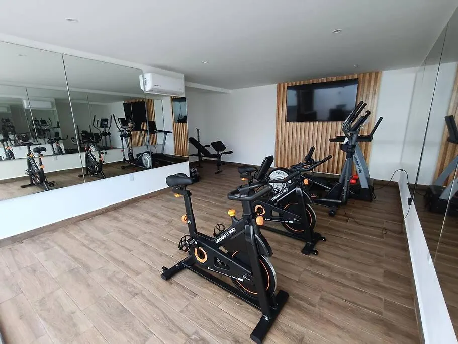 Apartment Depto Moderno 1Br Gimnasio Sauna Jacuzzi Y Piscina Rooftop Playa del Carmen Mexico
