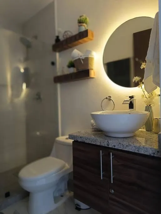 Depto Moderno 1Br Gimnasio Sauna Jacuzzi Y Piscina Rooftop Playa del Carmen Apartment