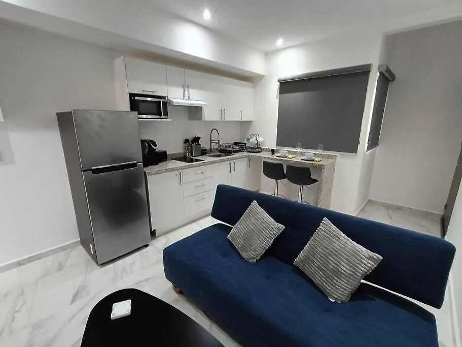 Apartment Depto Moderno 1Br Gimnasio Sauna Jacuzzi Y Piscina Rooftop Playa del Carmen Mexico